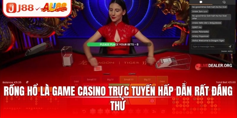 Casino Trực Tuyến - 3 Game Ăn Khách & Kinh nghiệm chơi 2 Rồng hổ là game casino trực tuyến hấp dẫn rất đáng thử